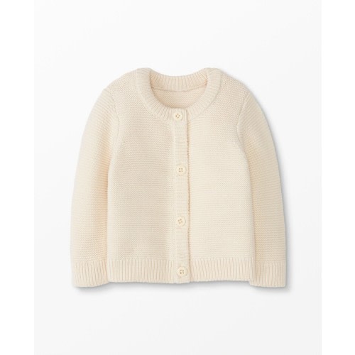 Baby Cardigan In Combed Cotton