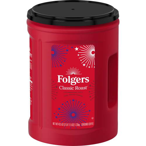 Folgers Classic Medium Roast Ground Coffee, 43.5 oz.
