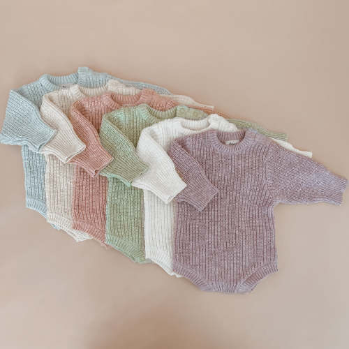 Chunky Knit Romper (6 Colours)