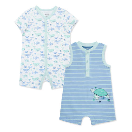 Sea Life Rompers (2-Pack)