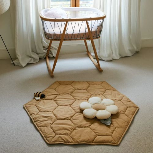 Honeycomb Organic Cotton Baby Play Mat