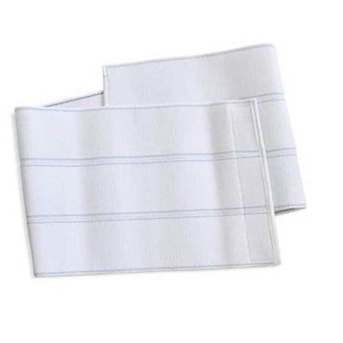 Dealmed Abdominal Binder, White Compression Wrap Support, 3-Panel, 9", Large, 60"-75", Each
