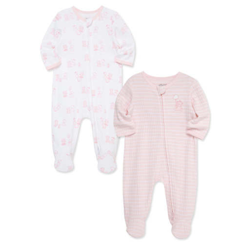 Joyful Bears Zip Footies (2-Pack)