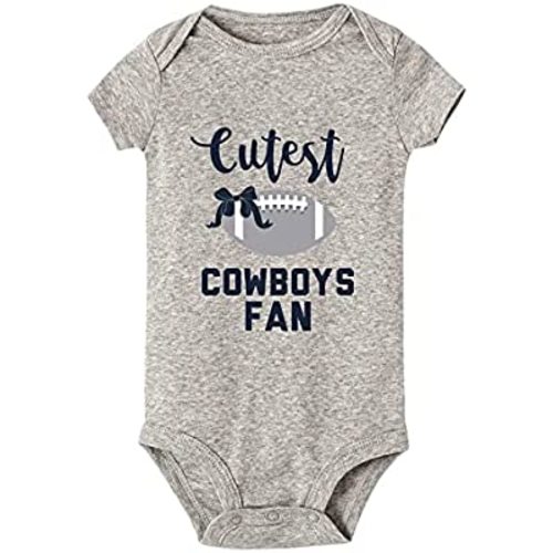 Amazon.com: Cutest Football Fan Quote baby bodysuit White (R077): Clothing, Shoes & Jewelry