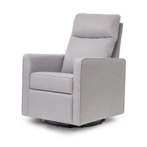 daVinci Gabby Pillowback Swivel Glider - Misty Grey