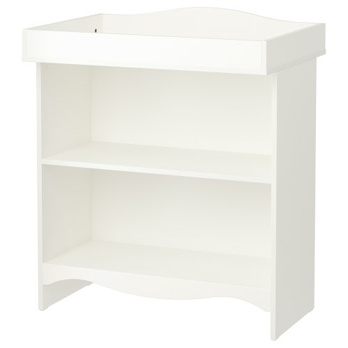SMÅGÖRA Changing table/bookshelf - white