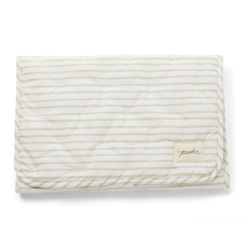 Striped On the Go Portable Changing Pad
