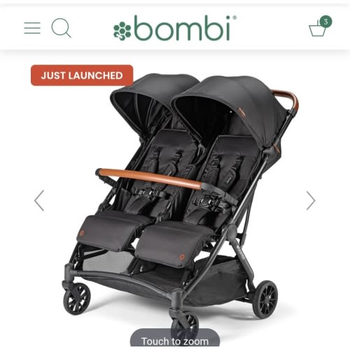 Bēbee Twin Lightweight Double Stroller – Bombi Gear