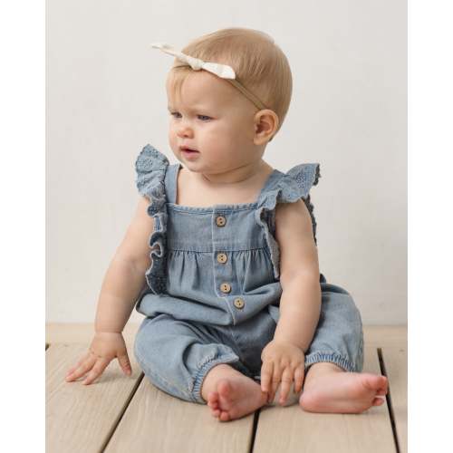 Nova Romper Lightweight Denim