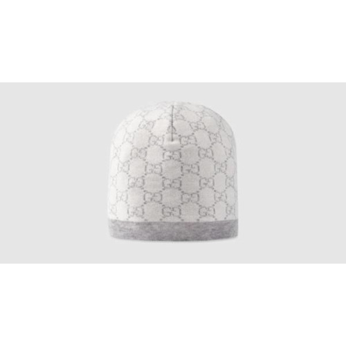 Baby GG pattern wool hat