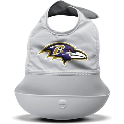 Smilo NFL Silicone Bib with Crumb Catcher