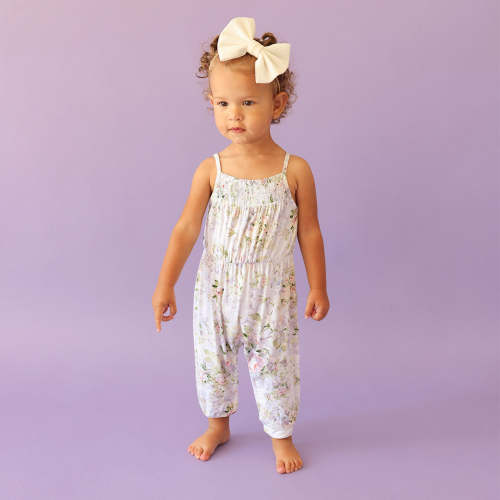 Vanna Sleeveless Smocked Jumpsuit
