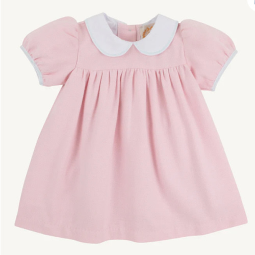 Adaire Dress - Sandpearl Pink Herringbone