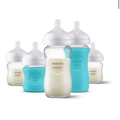 Glass Natural Bottle Set | Snuggle Bugz | Canada's Baby Store
