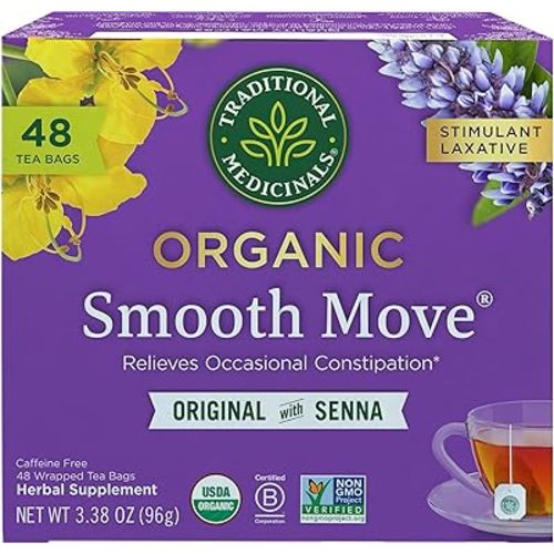 Traditional Medicinals Organic Smooth Move, 48 Tea Bags