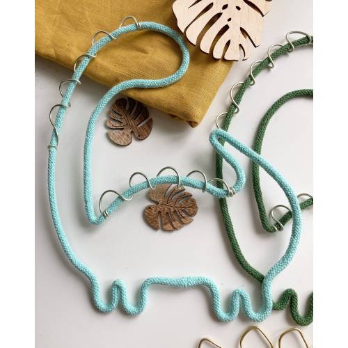 rope wire dinosaur for kids room, baby wild nursery decoration