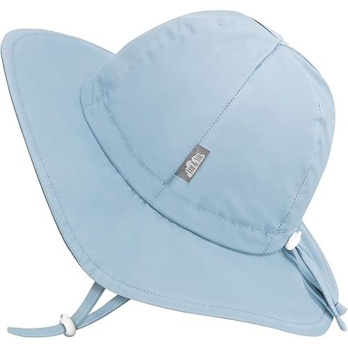 JAN & JUL 50+ UPF Cotton Sun Hat with Wide Brim for Toddler Girls