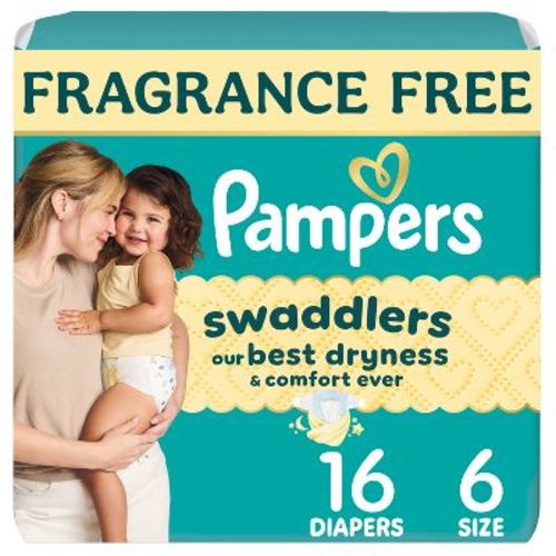 Pampers Swaddlers Disposable Diapers Jumbo Pack - Size 6 - 16ct