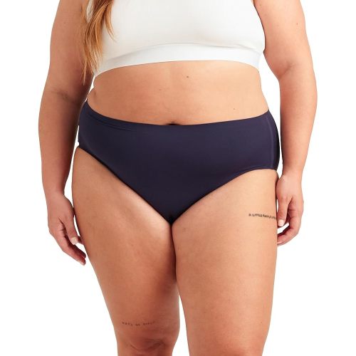 Saalt Seamless High Waisted Underwear - Womens Period Underwear - High-Rise Leakproof Panty - Made with Lycra Xtra Life - Reusable & Washable