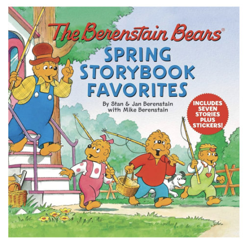 The Berenstain Bears Spring Storybook Favorites: Includes 7 Stories Plus Stickers!: A Springtime Book For Kids – Classic Tales About Family, Easter, and Outdoor Adventures for Kids (Ages 4-8)