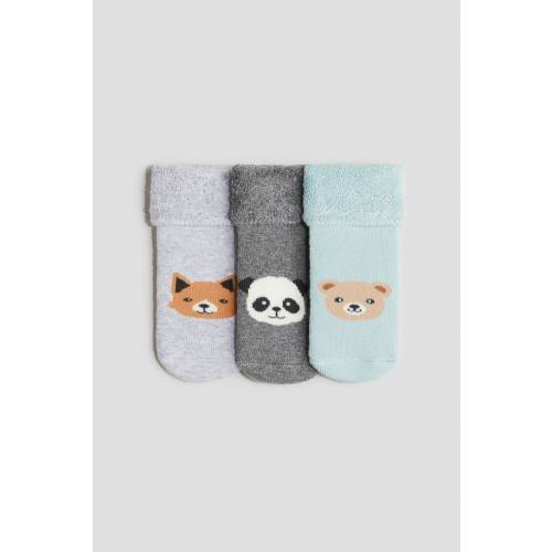 3-PACK TERRY SOCKS