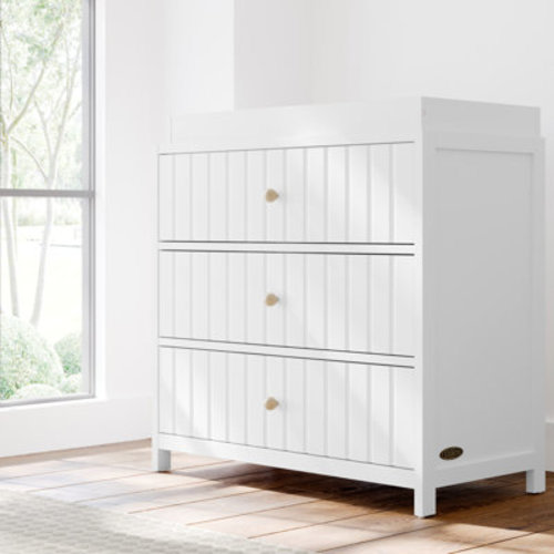Graco Teddi 3 Drawer Chest With Changing Topper & Reviews | Wayfair
