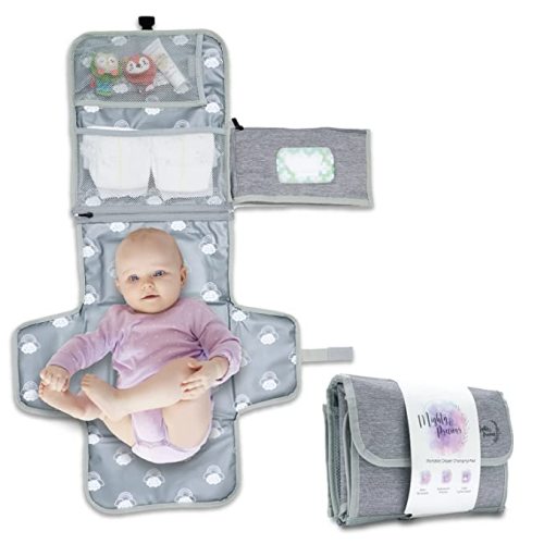 Baby Changing Pad Portable Waterproof Diaper Changing Pad Ideal for Travel
