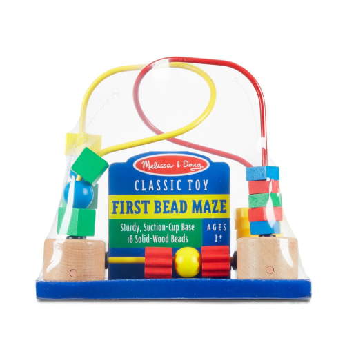 Melissa & Doug First Bead Maze - Wooden Educational Toy for Floor, High Chair, or Table - Walmart.ca