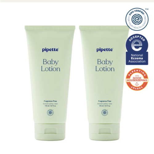 Fragrance-Free Baby Lotion Duo | Pipette Baby