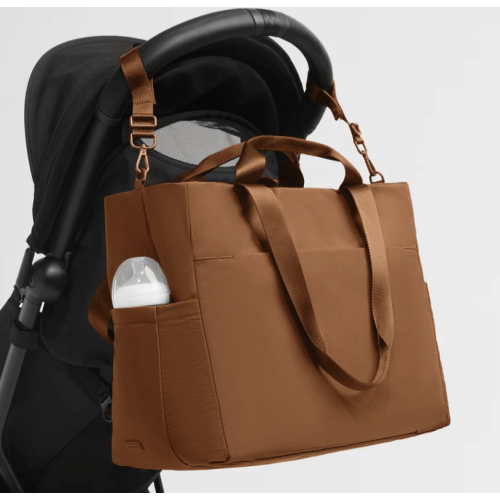 Featherlight Diaper Tote in Amaro Brown