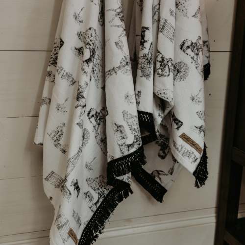 Heaven on Earth Fringe Bath Towel – Cowkid Clothing Company