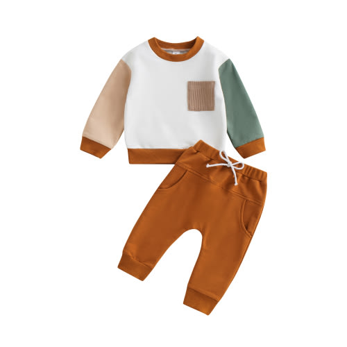 Colorblock Outfit Set - 12/18 mo