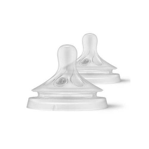 Philips Avent Natural Response Nipples - Medium Flow - Flow 3 - 2pk