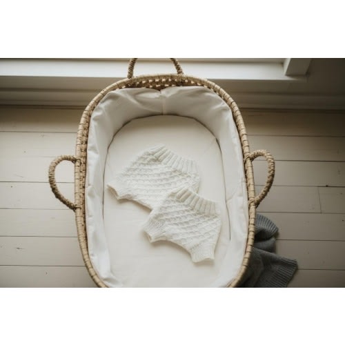 Clayton Bloomers | Hand Knit Baby Outfit | Newborn to 6 months | Made to Order | Merino Yarn | Various Colours