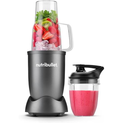 nutribullet® Personal Blender, 700W, 21 oz Tumbler Cup, 18 oz Cup, NB30150