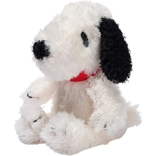 Bedtime Originals Snoopy Love Mini Plush Stuffed Animal Dog White/Black 9 Inch