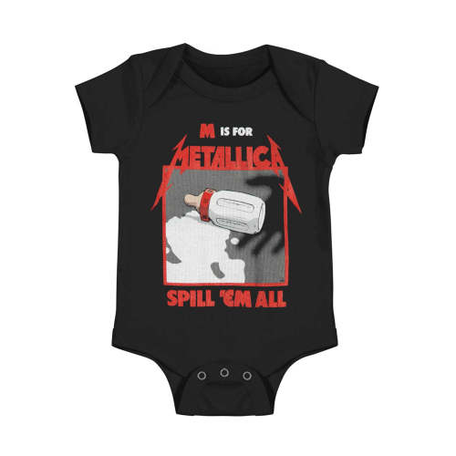 METALLICA 'SPILL EM ALL' ONESIE – Veeps Inc