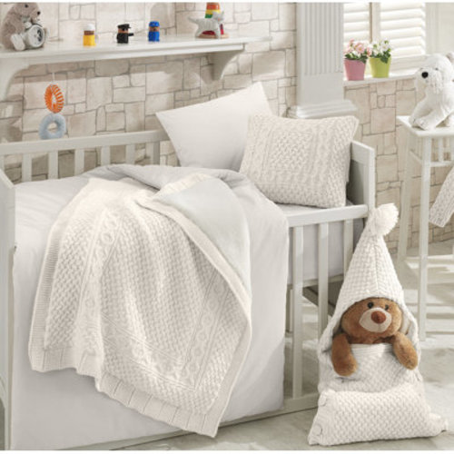 Greyleigh™ Baby & Kids Kingsley 6-Piece Merino Wool Blend Crib Bedding Set & Reviews | Wayfair