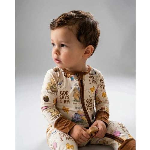 God Says I Am – Little Blessings Bamboo Convertible Zippy – Zumbamboo