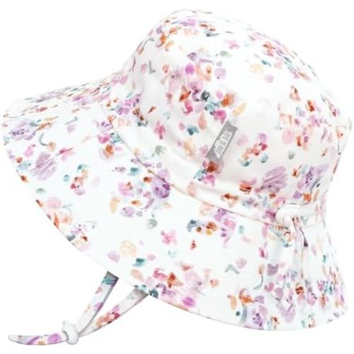 JAN & JUL Quick Dry Sun-Hat with Neck Flap for Swimming Boys' Beach Hat