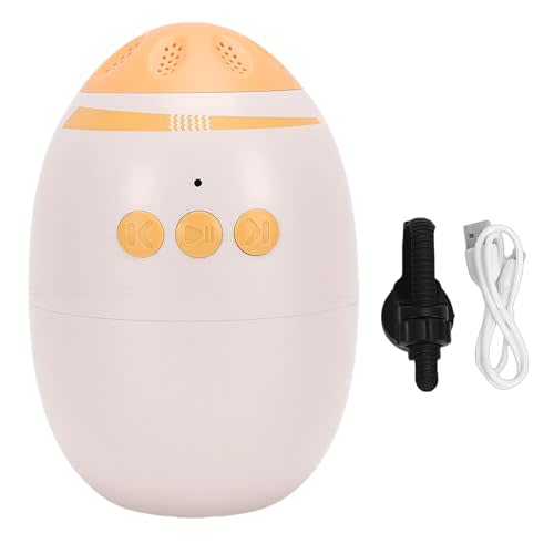 Alomejor Stroller Rocker, 11 White Noise Options Bluetooth Portable Baby Vibrating Soother with Low Noise Motor, for Strollers Cradles Carriers