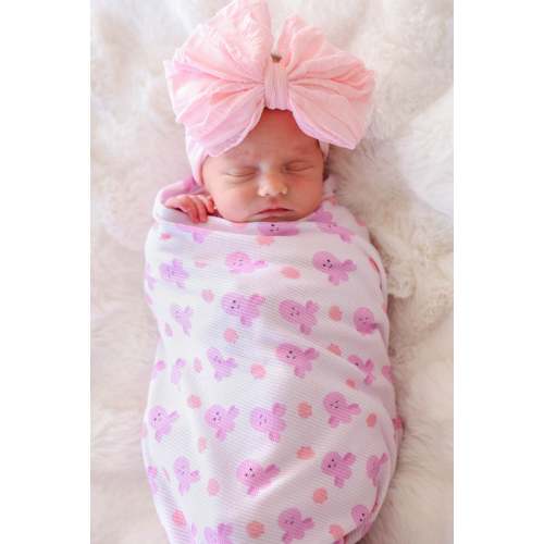 Bamboo Waffle Oversized Swaddle Blanket | Sea Snuggles