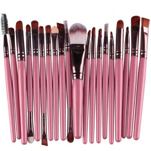 20pcs Makeup Brushes Set, Includes All Types of Face Brushes, Create An All-over Makeup Look
