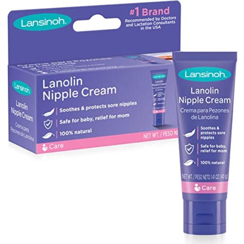 Lansinoh Lanolin Nipple Cream for Breastfeeding, 1.41 Ounces - 1.41 Ounce (Pack of 1)