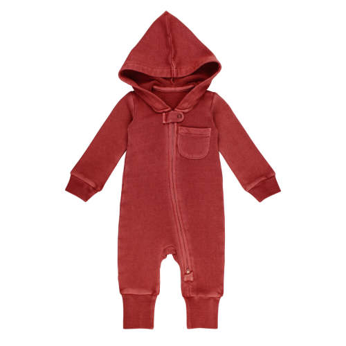Cherry | Organic Cozy Zipper Romper – L'ovedbaby