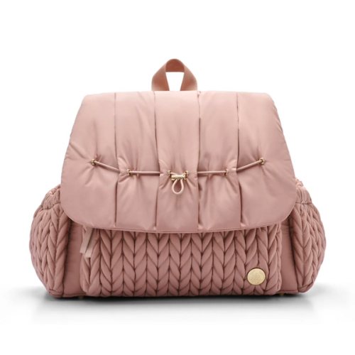 Levy Backpack Diaper Bag- Dusty Rose