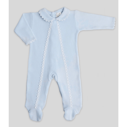 Milen Blue Footie – Gretchen's Haus