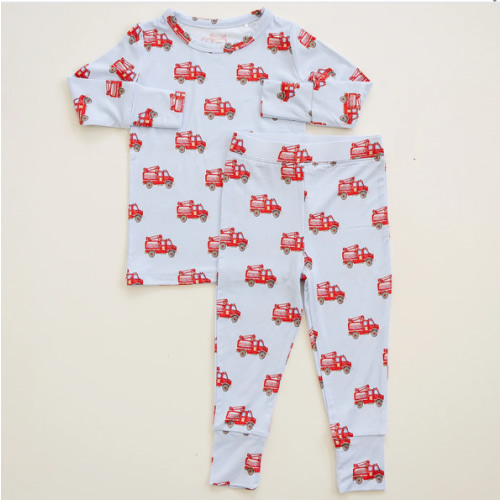 Fire Truck Snooze Patrol Two-Piece Jammies – Jammie Jams