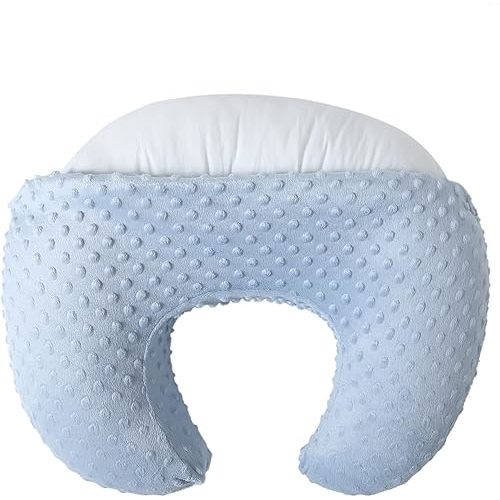 Nursing Pillow for Breastfeeding, Breast Feeding Pillows for Mom, Nursing Pillows for Newborn Baby Support, Nursing Pillow and Positioner with Removable Cover