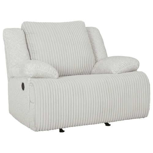 Ashley Top Tier Manual Rocker Recliner in Alloy